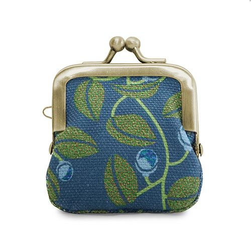 寸ぱちがま口財布【帆布・がまの実】