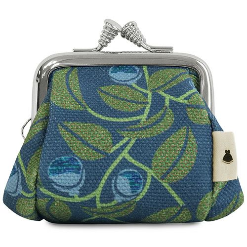 TAWARA型がま口コスメポーチ（極小）【帆布・がまの実】