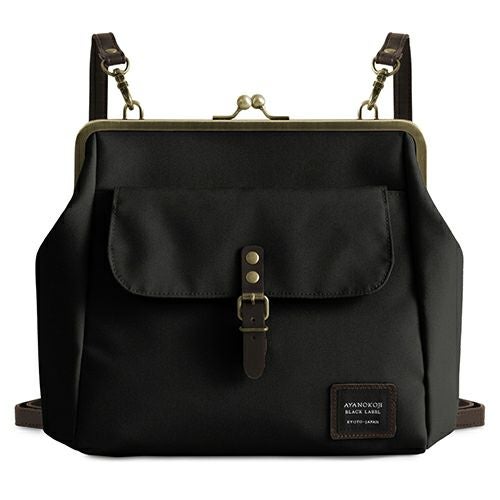 在庫商品】がま口フラップ2WAYリュック【コーデュラ(R)】 | がま口の