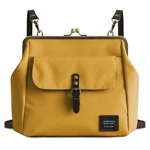 19,800円 あやの小路 がま口 フラップ 2WAY リュック ショルダー 在庫商品】がま口フラップ2WAYリュック【コーデュラ(R)】 | がま口の
