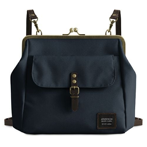 在庫商品】がま口フラップ2WAYリュック【コーデュラ(R)】 | がま口の