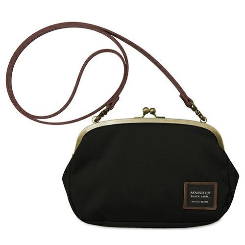 在庫商品】がま口スマホショルダーバッグ【コーデュラ(R)】 [M便 9/10