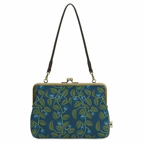 がま口手帳ケース【帆布・がまの実】