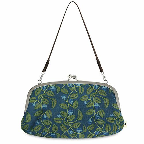 横長親子がま口財布【帆布・がまの実】