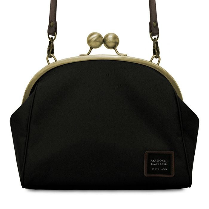 大玉がま口ポシェット【コーデュラ（R）】