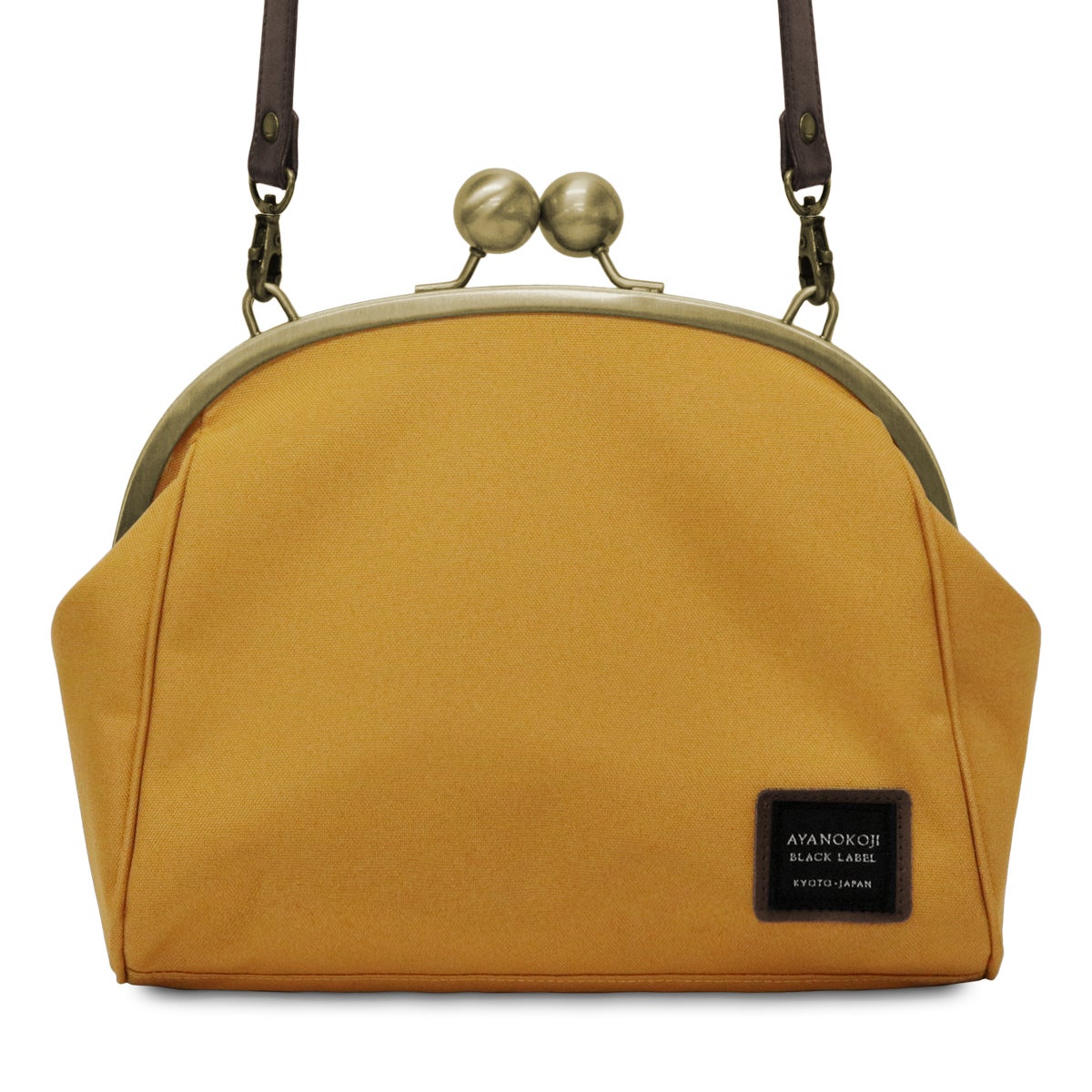 在庫商品】大玉がま口ポシェット【コーデュラ（R）】 | がま口の専門店