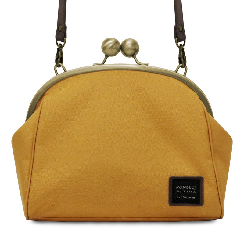 大玉がま口ポシェット【コーデュラ（R）】