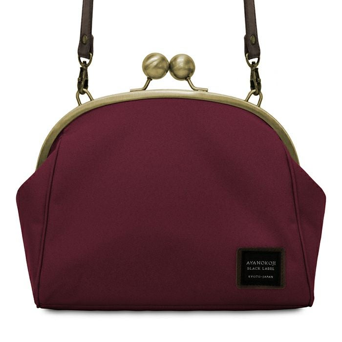 大玉がま口ポシェット【コーデュラ（R）】