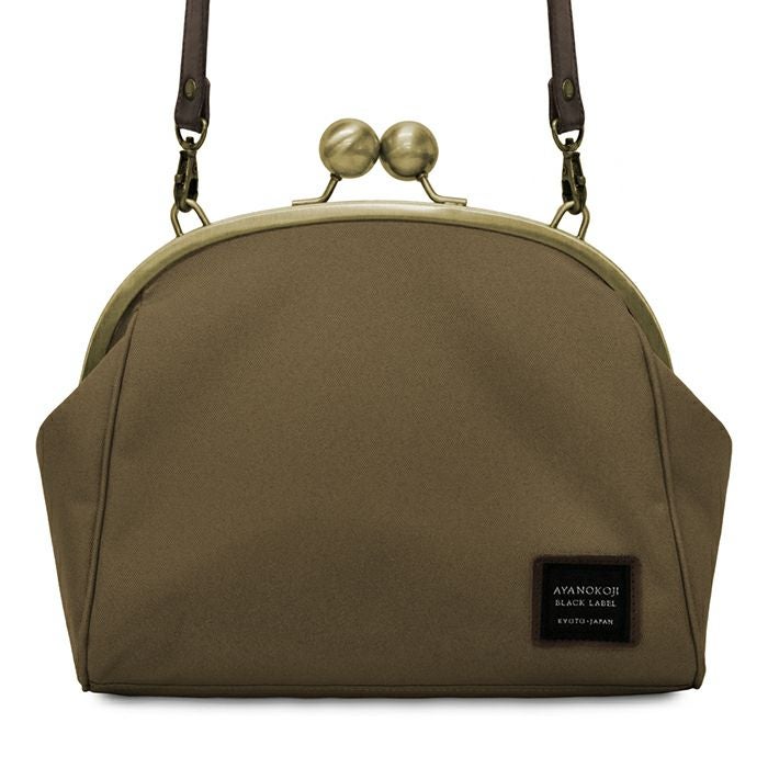 大玉がま口ポシェット【コーデュラ（R）】