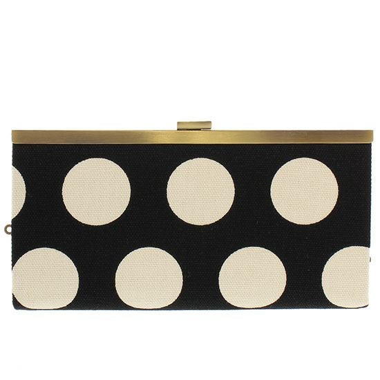 起こしがま口長財布【帆布・無地・水玉・唐草】