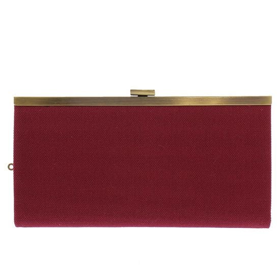 起こしがま口長財布【帆布・無地・水玉・唐草】