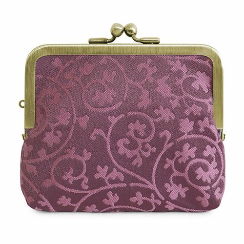 平親子がま口財布【蛸唐草金襴】