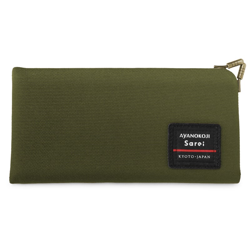 天溝がま口ウォレット（ロング）【Sarei コーデュラ(R) re/cor(TM)（コーデュラレコー）・MONTANA（N）】 