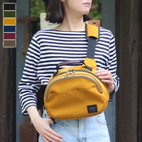 がま口ポシェット型ボディバッグ【コーデュラ（R）】メインイメージ