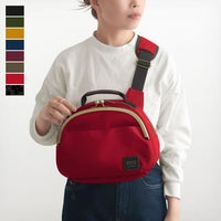 がま口ポシェット型ボディバッグ【コーデュラ（R）】メインイメージ