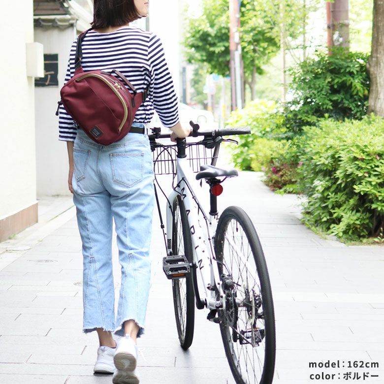 在庫商品】がま口ポシェット型ボディバッグ【コーデュラ（R