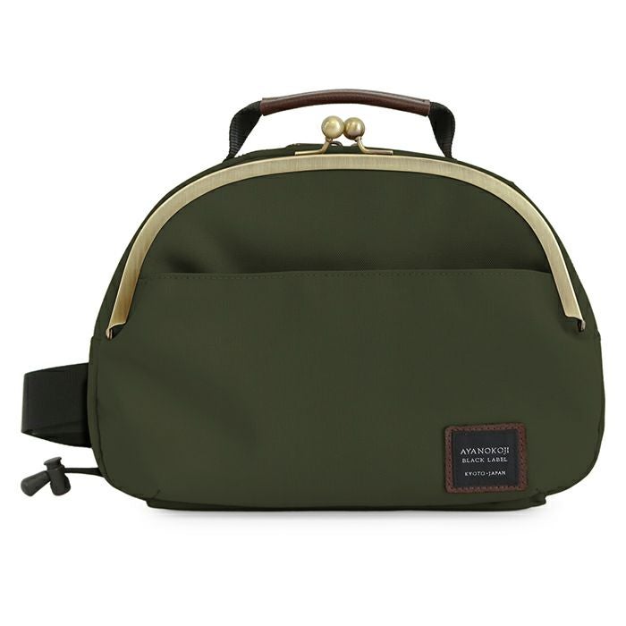 がま口ポシェット型ボディバッグ【コーデュラ（R）】