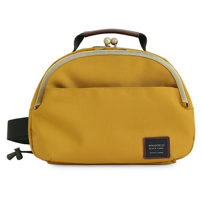 がま口ポシェット型ボディバッグ【コーデュラ（R）】