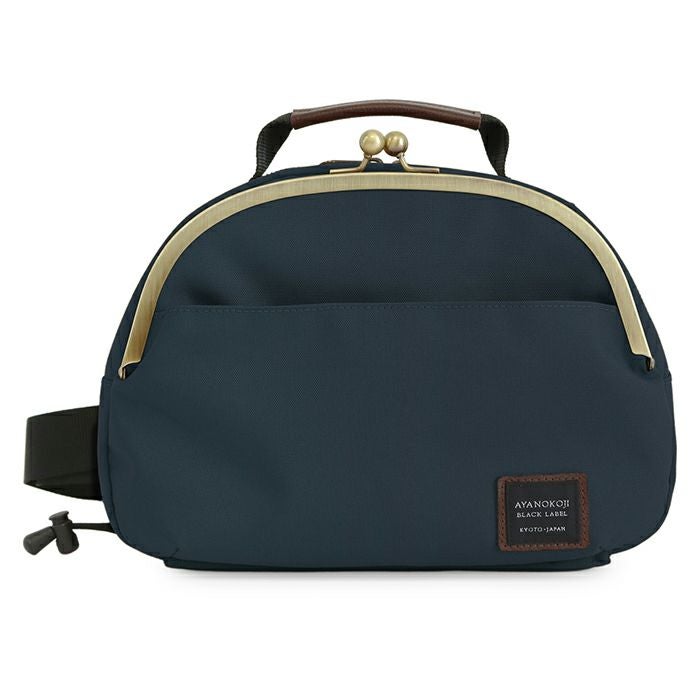 在庫商品】がま口ポシェット型ボディバッグ【コーデュラ（R