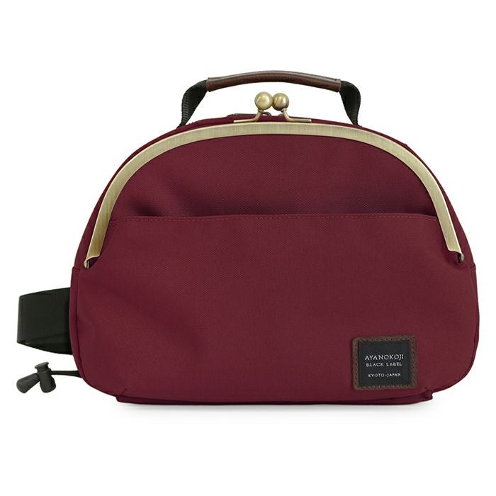 がま口ポシェット型ボディバッグ【コーデュラ（R）】