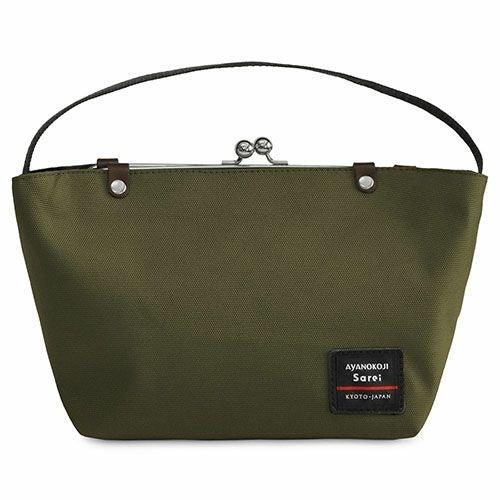 フレームがま口ワンハンドルミニバッグ【Sarei コーデュラ（R）re/cor（TM）（コーデュラレコー）】