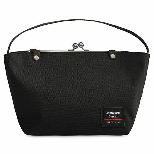 フレームがま口ワンハンドルミニバッグ【Sarei コーデュラ（R）re/cor（TM）（コーデュラレコー）】