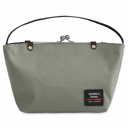 フレームがま口ワンハンドルミニバッグ【Sarei コーデュラ（R）re/cor（TM）（コーデュラレコー）】