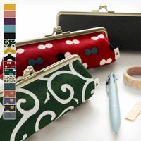 TAWARA型がま口ペンケース【帆布・綿布（アソート）】メインカット