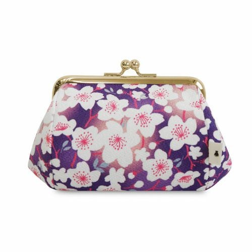 【在庫商品】TAWARA型がま口コスメポーチ(小)【彩さくら】