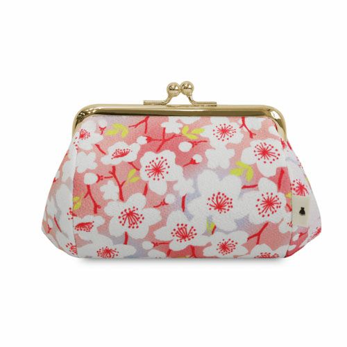 【在庫商品】TAWARA型がま口コスメポーチ(小)【彩さくら】