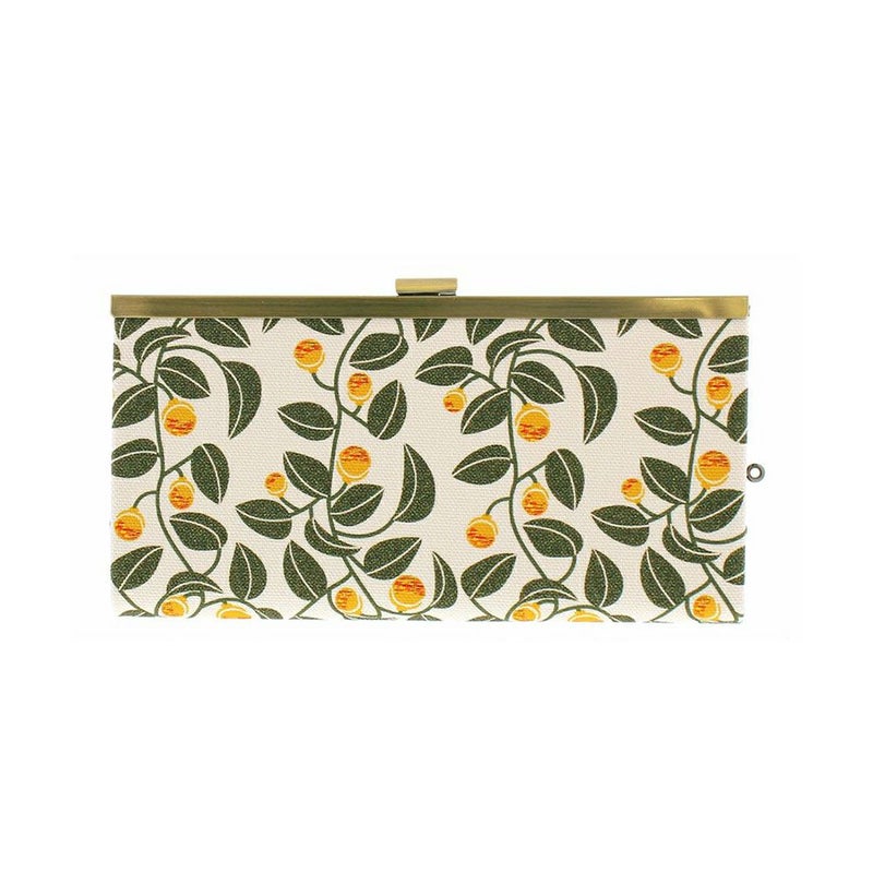 起こしがま口長財布【がまの実】