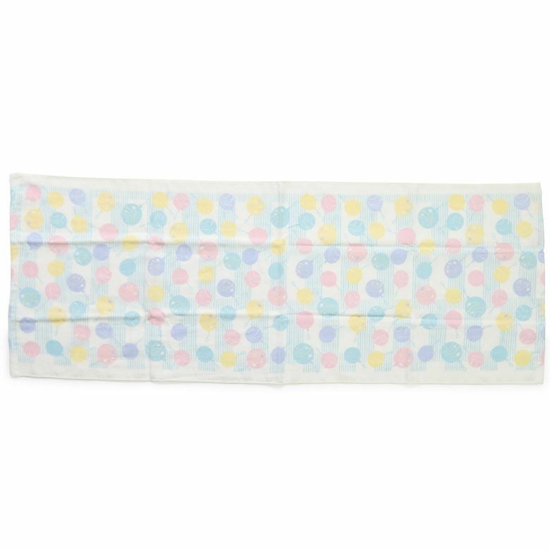 ガーゼ＆タオルの手ぬぐい【水よーよー】全体