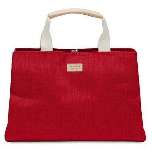 がま口台形トートバッグ【Sarei MONTANA】ディテール