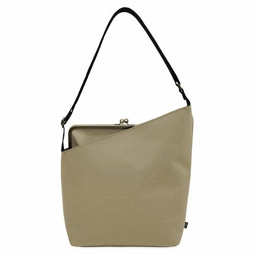 がま口縦型ワンショルダーバッグ【Sarei コーデュラ（R）re/cor（TM）（コーデュラレコー）】