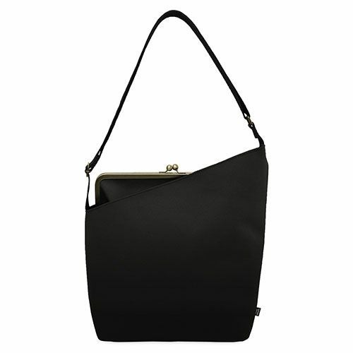 在庫商品】がま口縦型ワンショルダーバッグ【Sarei コーデュラ（R）re