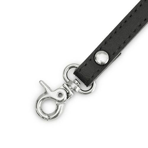 ポシェット用 1cm幅 1本線送り合皮ベルト 74.5～137cm（豆レバーナスカン）