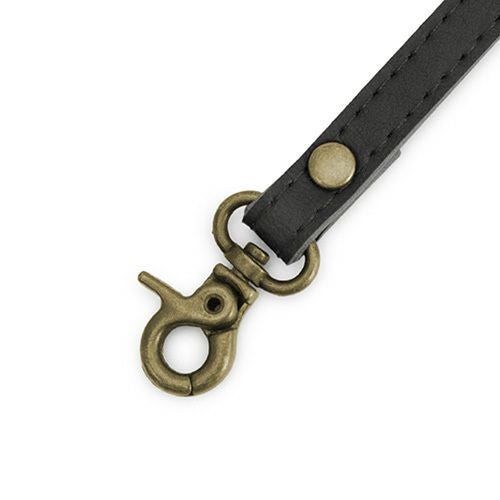 在庫商品】ポシェット用 1cm幅 1本線送り合皮ベルト 74.5～137cm（豆