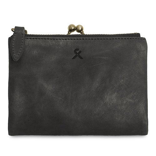 在庫商品】二つ折り袋がま口財布【X＿LEATHER WALLET(N)】 | がま口の