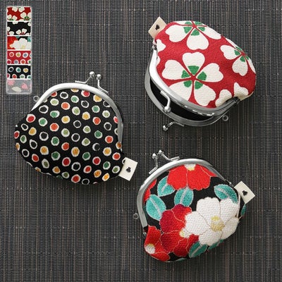 2.6寸がま口財布【ちりめん】