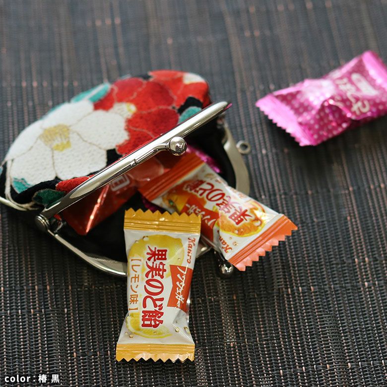 2.6寸がま口財布【ちりめん】