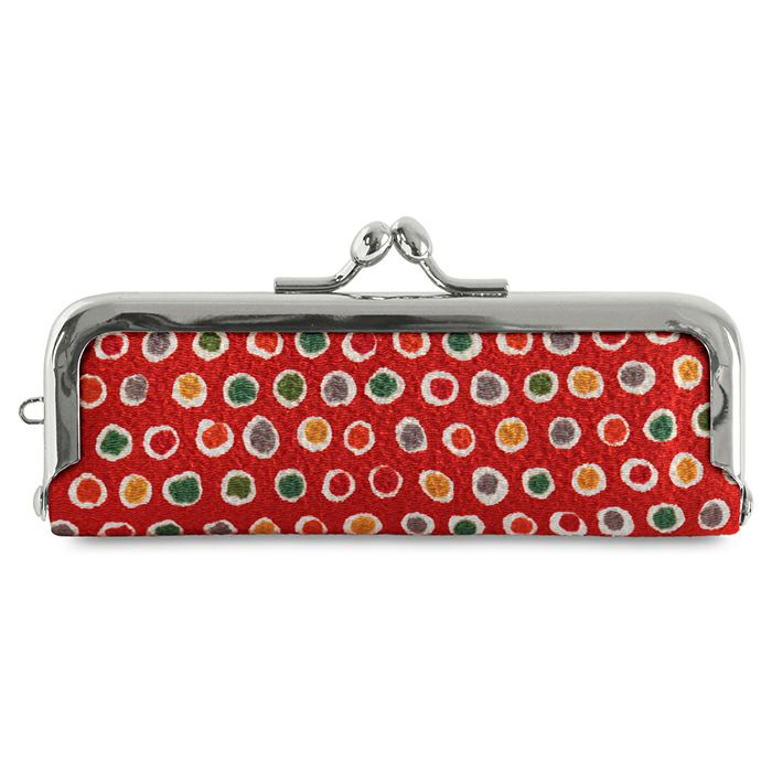 在庫商品】がま口印鑑ケース【ちりめん】 [M便 1/8] | がま口の専門店