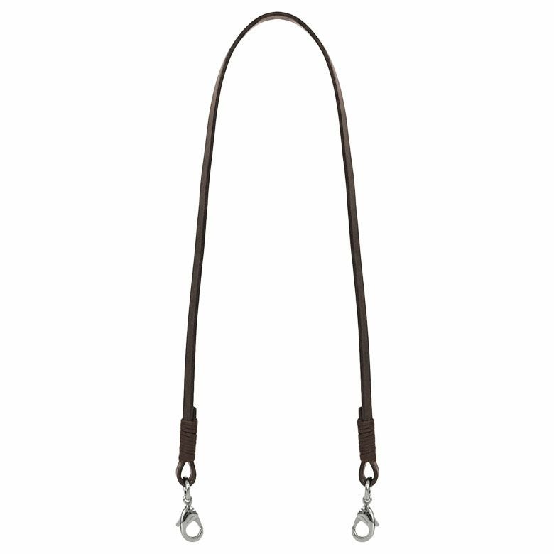 手提げ用 41cmレザー角ヒモ（茶色巻き）　全体