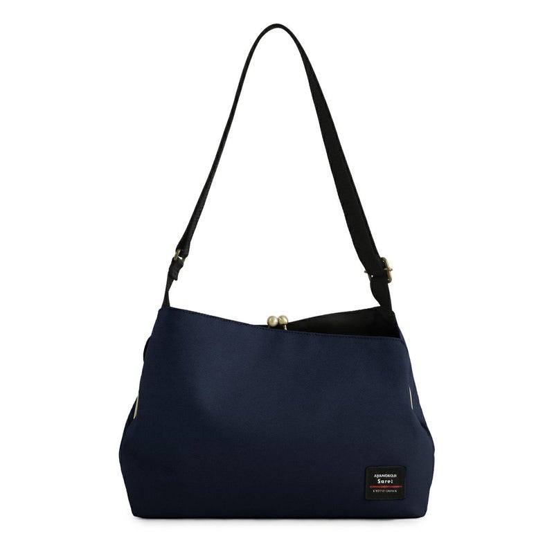 がま口スマートワンショルダーバッグ【Sarei コーデュラ(R) re/cor(TM)（コーデュラレコー）・MONTANA】