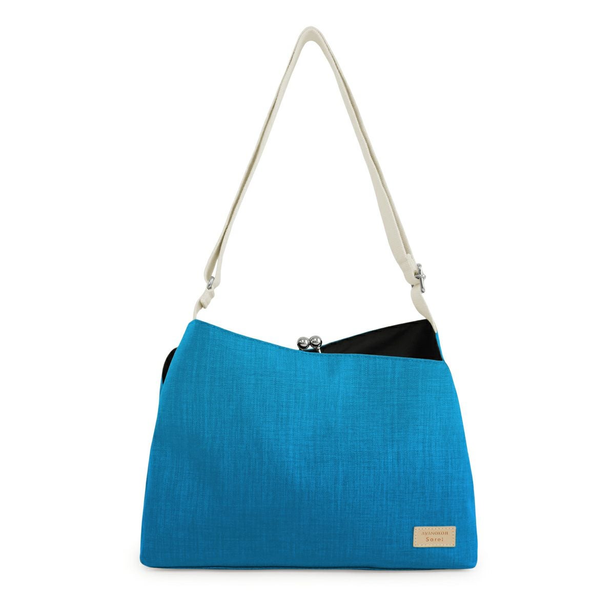 在庫商品】がま口スマートワンショルダーバッグ【Sarei コーデュラ(R