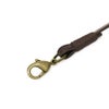 手提げ用 24cmレザー角ヒモ（茶色巻き）