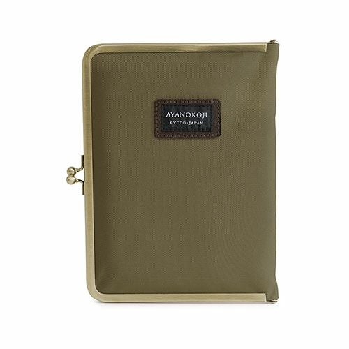 在庫商品】がま口ブックカバー 文庫/A6/360P対応【コーデュラ(R)】[M便