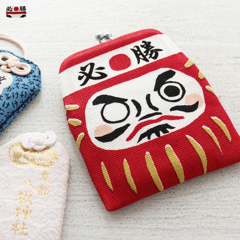 在庫商品】がまポチ袋 必勝だるま [M便 1/10] | がま口の専門店