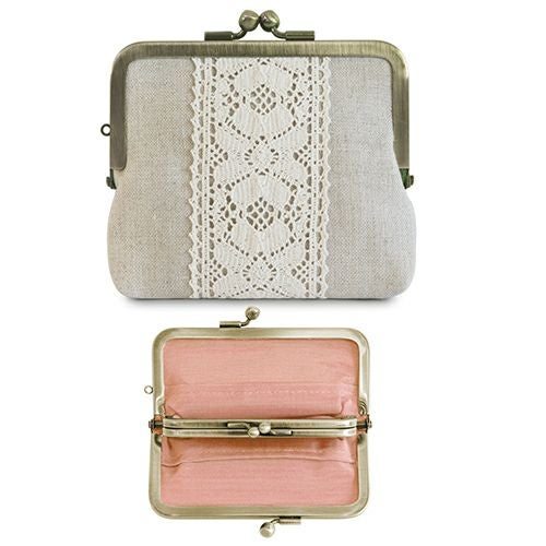 平親子がま口財布【リネン】