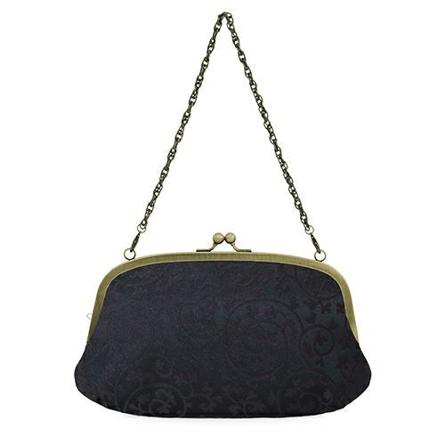 横長親子がま口財布【蛸唐草金襴】