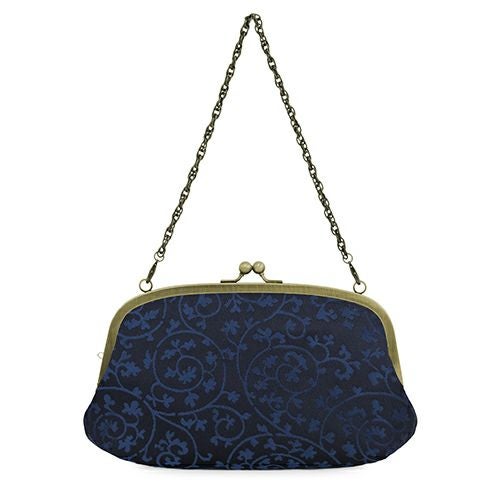 横長親子がま口財布【蛸唐草金襴】